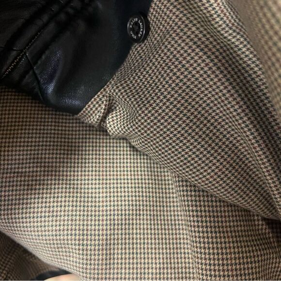 Ralph Lauren vintage black leather bomber jacket XL - Picture 8 of 11